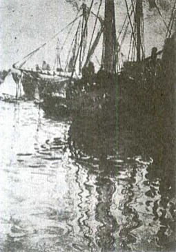 吉田博「グロスター港」1904.jpg