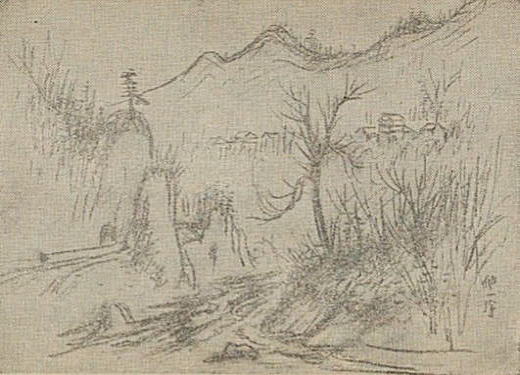 大泉黒石「山と渓谷」1934スケッチ1.jpg