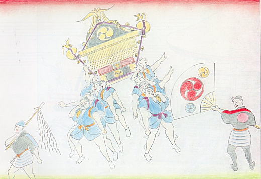 月見岡八幡例大祭1940頃.jpg
