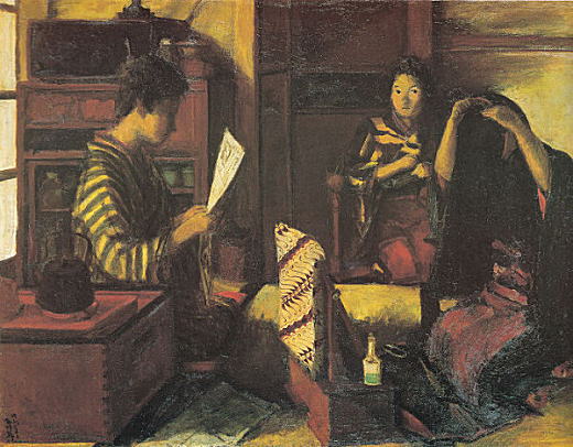 木村荘八「室内婦女」1929.jpg