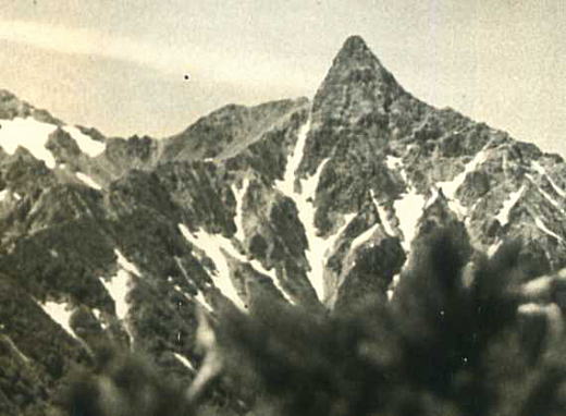 鎗ヶ岳1949.jpg
