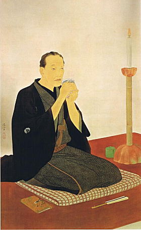 鏑木清方「三遊亭円朝像」1930.jpg